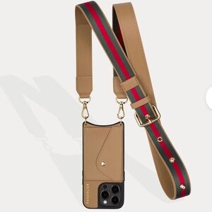 Bandolier Kimberly crossbody leather phone case - iphone 13 pro max